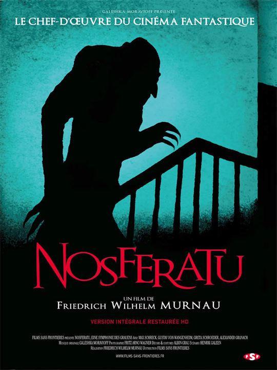 Affiche du film Nosferatu le vampire Affiche 1 sur 2 AlloCiné