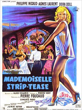 Mademoiselle strip-tease