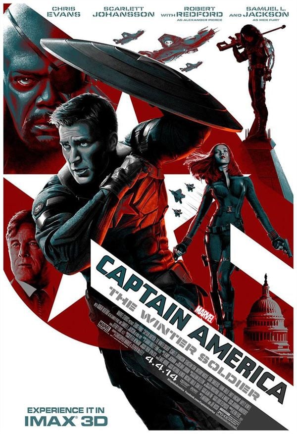 Captain America, le soldat de l'hiver - Affiche