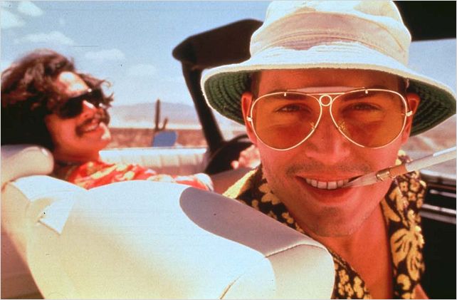 Las Vegas parano : Photo Benicio Del Toro, Johnny Depp, Terry Gilliam