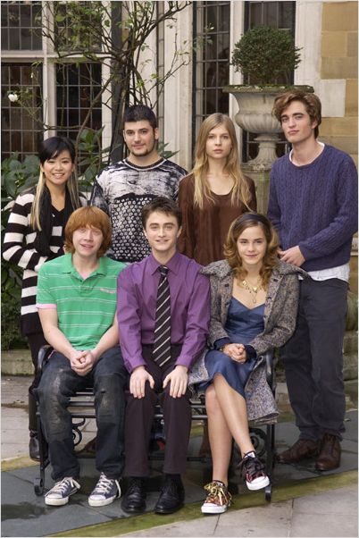 Harry Potter et la Coupe de Feu : Photo Clémence Poésy, Daniel Radcliffe, Emma Watson, Katie Leung, Mike Newell