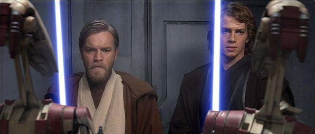 Star Wars : Episode III - La Revanche des Sith : photo Ewan McGregor, George Lucas, Hayden Christensen