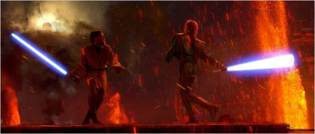 Star Wars : Episode III - La Revanche des Sith : Photo Ewan McGregor, George Lucas, Hayden Christensen