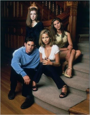 Buffy contre les vampires : photo Alyson Hannigan, Charisma Carpenter, Nicholas Brendon, Sarah Michelle Gellar