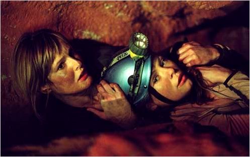 The Descent : Photo Myanna Buring, Neil Marshall, Saskia Mulder