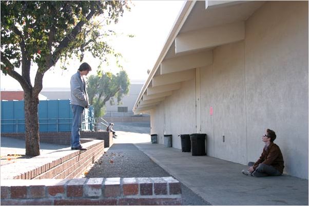 Brick : photo Joseph Gordon-Levitt, Matt O'Leary, Rian Johnson
