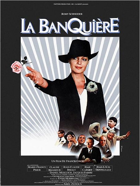 La Banquière : affiche Francis Girod, Romy Schneider