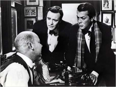 Certains l'aiment chaud : Photo Billy Wilder, Jack Lemmon, Tony Curtis