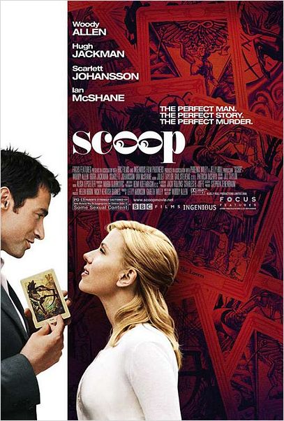 Scoop : Affiche Hugh Jackman, Scarlett Johansson, Woody Allen