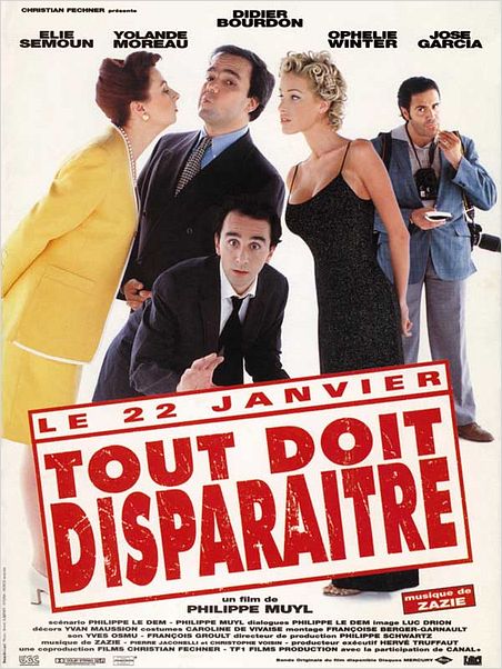 Tout doit disparaître : affiche