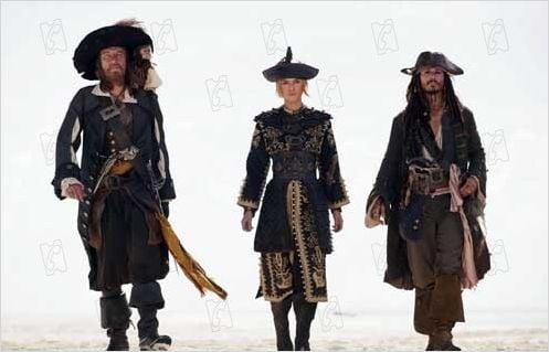 Pirates des Caraïbes : Jusqu'au Bout du Monde : photo Geoffrey Rush, Gore Verbinski, Johnny Depp, Keira Knightley