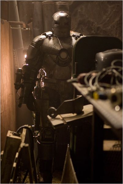 Iron Man : Photo Jon Favreau, Robert Downey Jr.