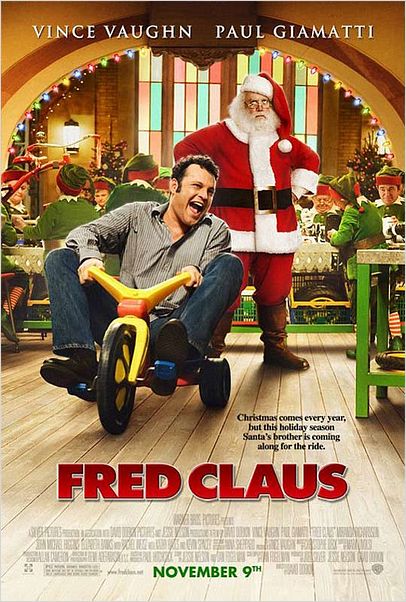 Frère Noël : affiche David Dobkin, Paul Giamatti, Vince Vaughn