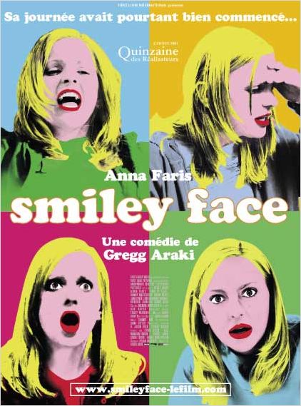 Smiley Face : affiche Gregg Araki