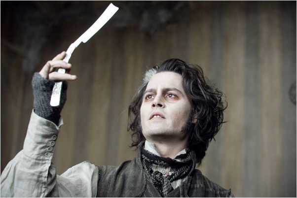 Sweeney Todd, le diabolique barbier de Fleet Street : photo Johnny Depp, Tim Burton