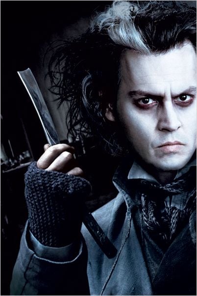 Sweeney Todd, le diabolique barbier de Fleet Street : photo Johnny Depp, Tim Burton