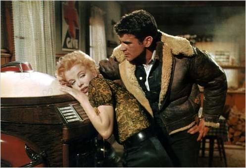 Arrêt d'autobus : photo Don Murray, Joshua Logan, Marilyn Monroe