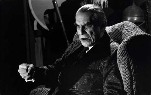 Ed Wood : photo Martin Landau, Tim Burton