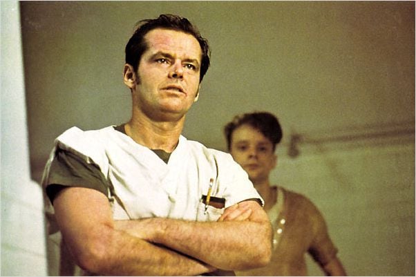 Vol au-dessus d'un nid de coucou : photo Jack Nicholson, Milos Forman