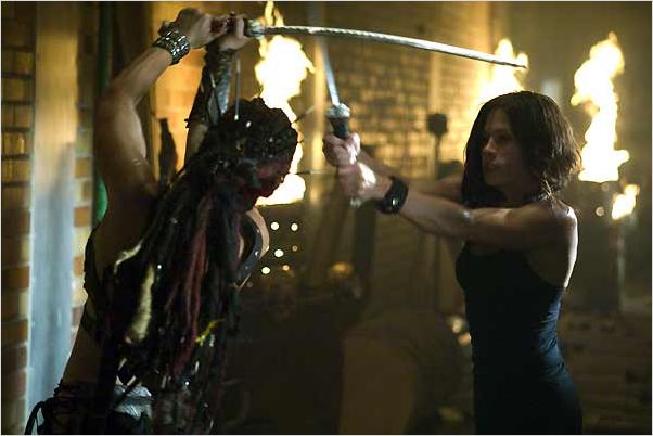 Doomsday : photo Leanne Liebenberg, Neil Marshall, Rhona Mitra