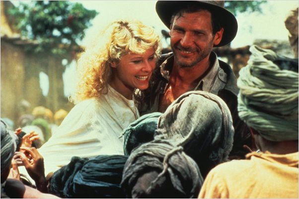 Indiana Jones et le Temple maudit : Photo Harrison Ford, Kate Capshaw, Steven Spielberg