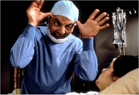 Bean : photo Mel Smith, Rowan Atkinson