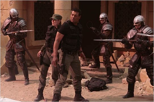 Stargate SG-1 : photo Amanda Tapping, Christopher Judge
