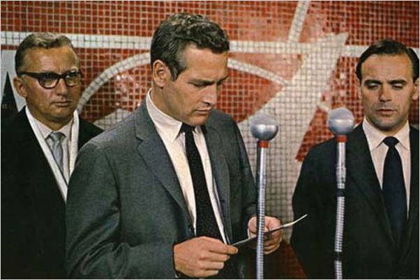 Le Rideau déchiré : photo Alfred Hitchcock, Paul Newman