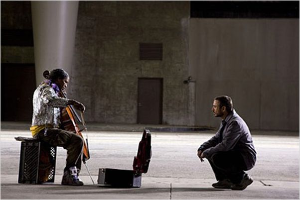 Le Soliste : Photo Jamie Foxx, Joe Wright, Robert Downey Jr.