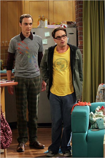 The Big Bang Theory : photo Jim Parsons, Johnny Galecki