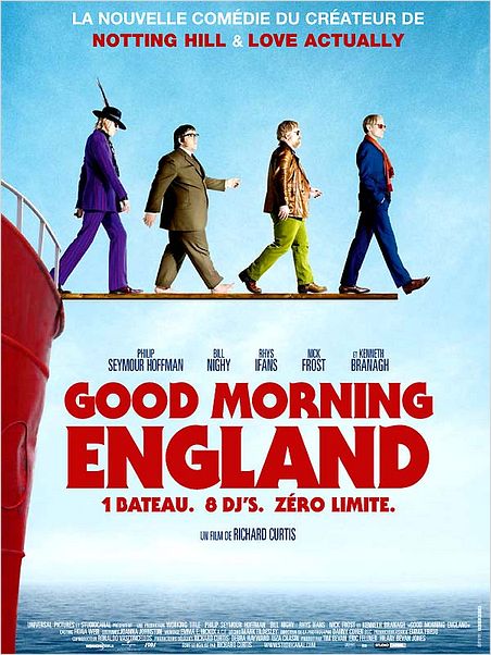 Good Morning England : Affiche Richard Curtis