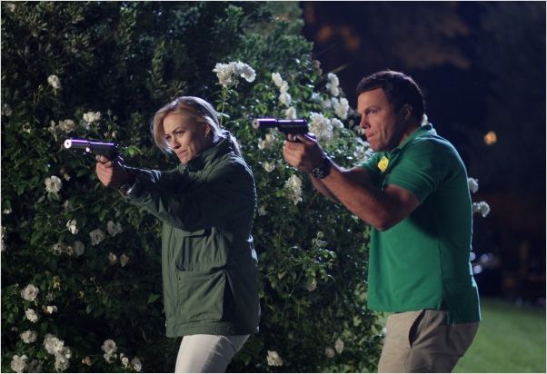 Chuck : photo Adam Baldwin, Yvonne Strahovski
