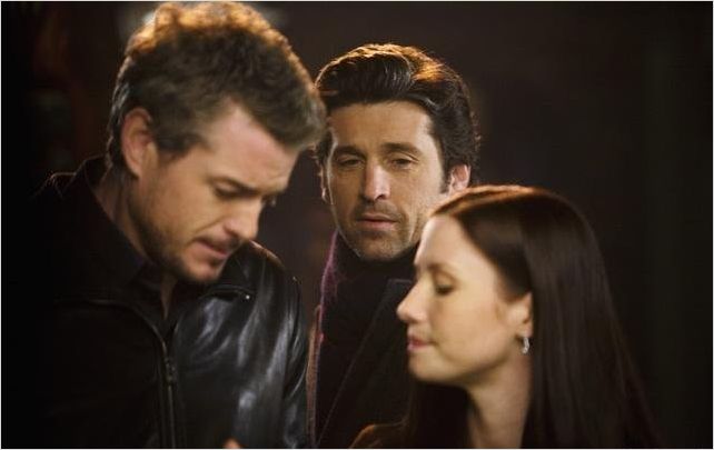 Grey's Anatomy : photo Chyler Leigh, Eric Dane, Patrick Dempsey