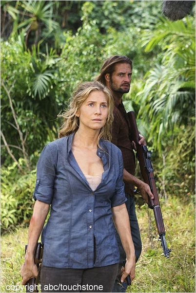 Lost, les disparus : photo Elizabeth Mitchell, Josh Holloway