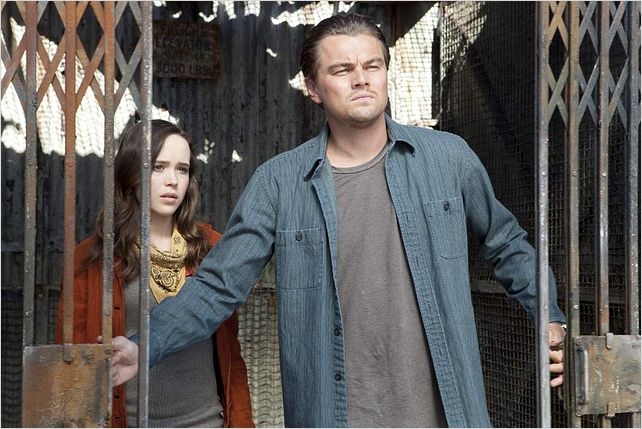 Inception : Photo Christopher Nolan, Ellen Page, Leonardo DiCaprio