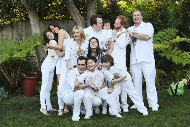 Modern Family : Photo Ariel Winter, Ed O'Neill, Eric Stonestreet, Jesse Tyler Ferguson, Julie Bowen