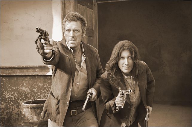 Dr House : photo Hugh Laurie, Lisa Edelstein