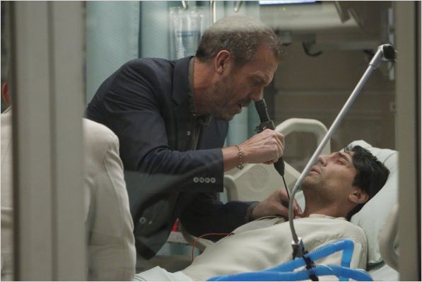 Dr House : photo Hugh Laurie, Vincent Spano