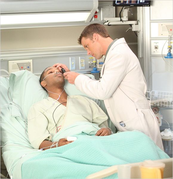 Photo Jesse Spencer, Michael B. Jordan