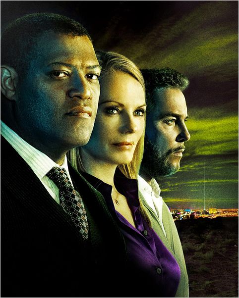 Les Experts : photo Laurence Fishburne, Marg Helgenberger, William L. Petersen