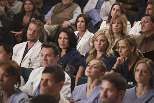 Grey's Anatomy : photo Eric Dane, Jessica Capshaw, Kim Raver, Sara Ramirez