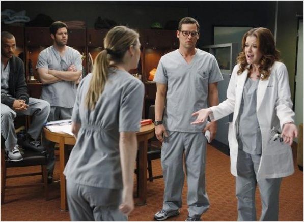 Photo Ellen Pompeo, Jesse Williams, Justin Chambers, Robert Baker, Sarah Drew