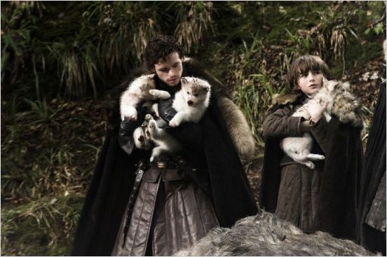 Game of Thrones : photo Isaac Hempstead-Wright, Richard Madden