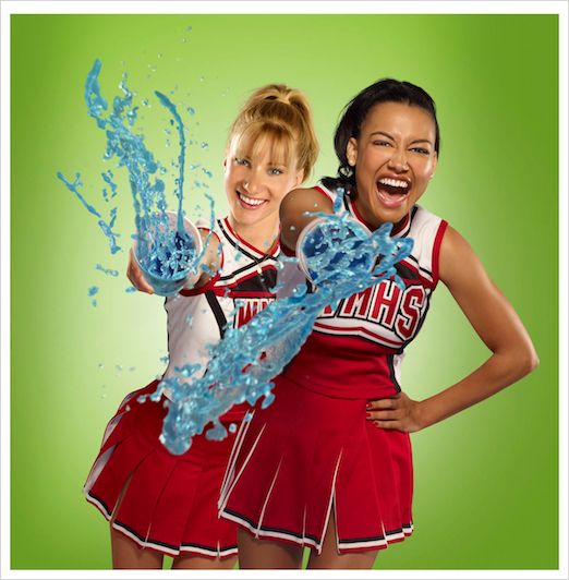 Glee : Photo Heather Morris, Naya Rivera