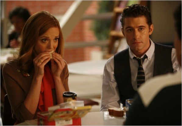 Photo Dot Jones, Jayma Mays, Matthew Morrison