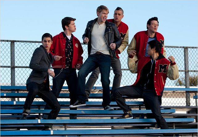Photo Chord Overstreet, Cory Monteith, Damian McGinty, Darren Criss, Harry Shum Jr.
