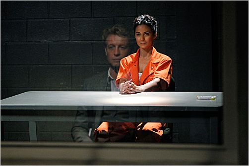 Mentalist : photo Emmanuelle Chriqui, Simon Baker