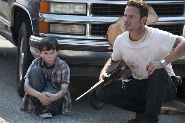 Photo Andrew Lincoln, Chandler Riggs