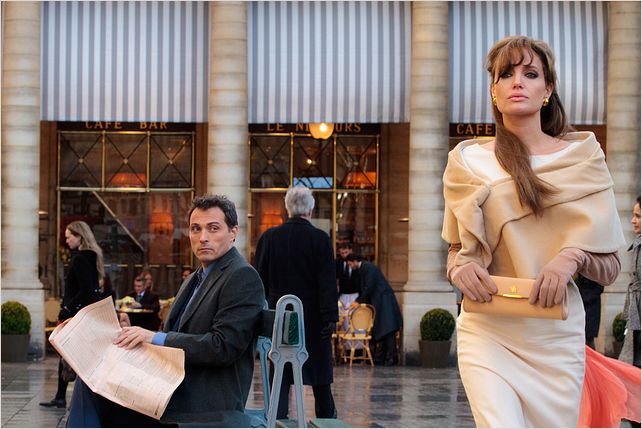 The Tourist : photo Angelina Jolie, Florian Henckel von Donnersmarck, Rufus Sewell