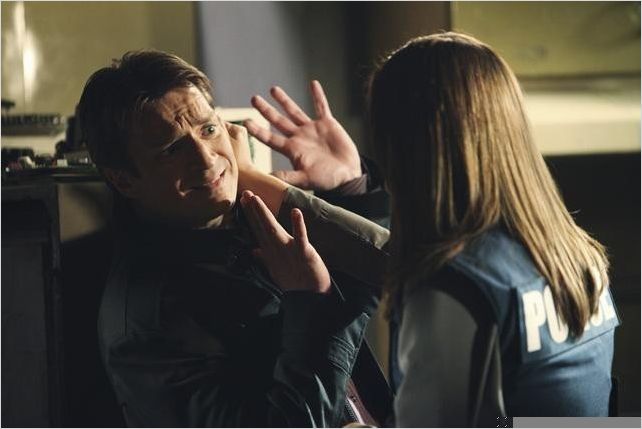 Castle : photo Nathan Fillion, Stana Katic